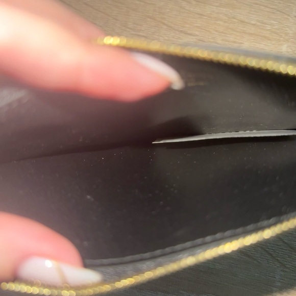 Louis Vuitton Slim Purse - Black / Monogram Wallet 100% Authentic - Picture 5 of 5